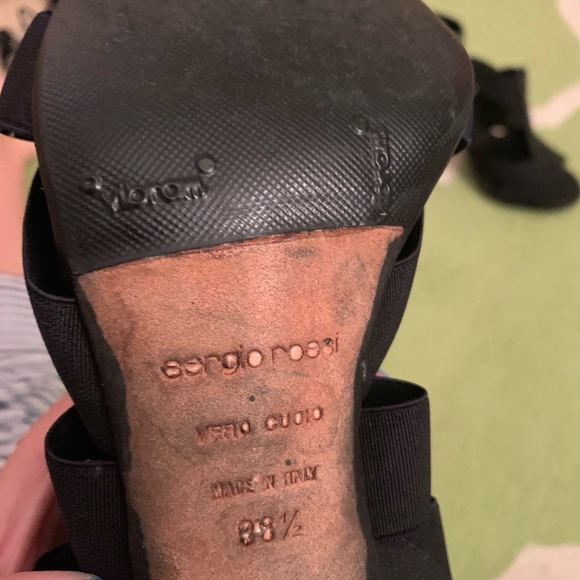 Sergio Rossi Black Heels - Picture 3 of 6